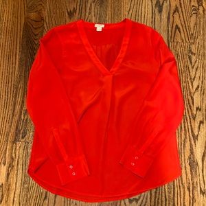 Jcrew Factory V neck top size s